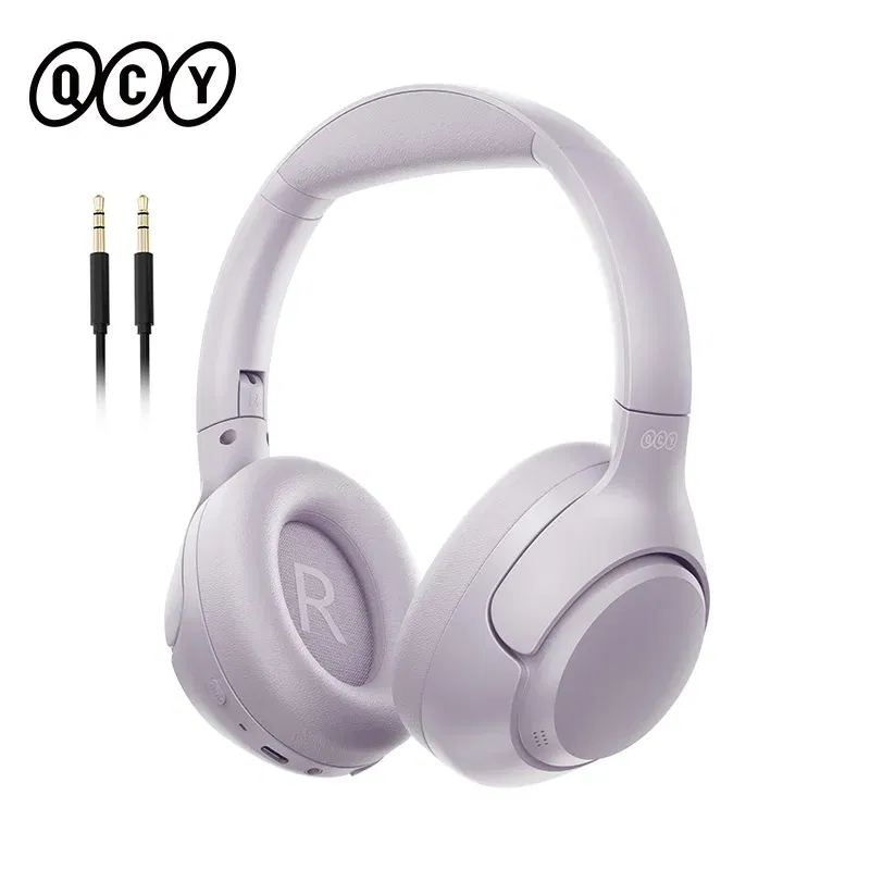 Color: Red, Ships From: CHINA - New! H3 ANC Wireless Headphones Bluetooth 5.4 Hi-Res Audio Over Ear Headset 43dB Hybrid Active Noise Cancellation Earphones 60H