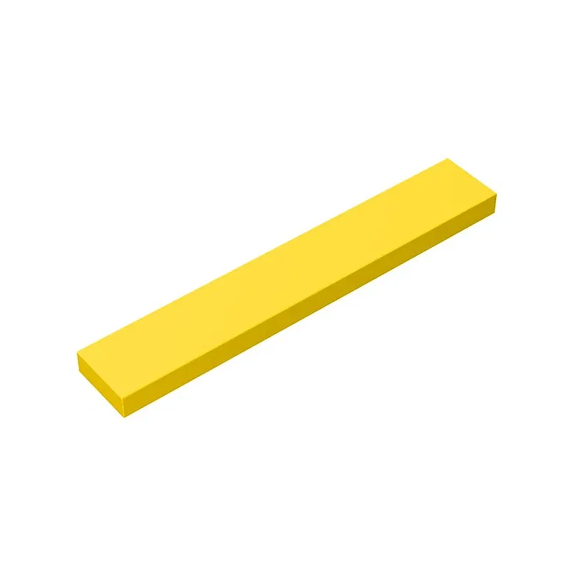 Color: green - Gobricks GDS-564 Tile 1 x 6 compatible with lego 6636 pieces of children's toys Building Blocks Technical