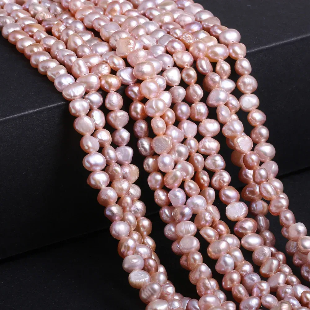 Color: light green, Item Diameter: 17mm - Natural Freshwater Pearl Baroque White pink Irregular Beads for Jewelry Making DIY Earrings Bracelet Necklace Accessories