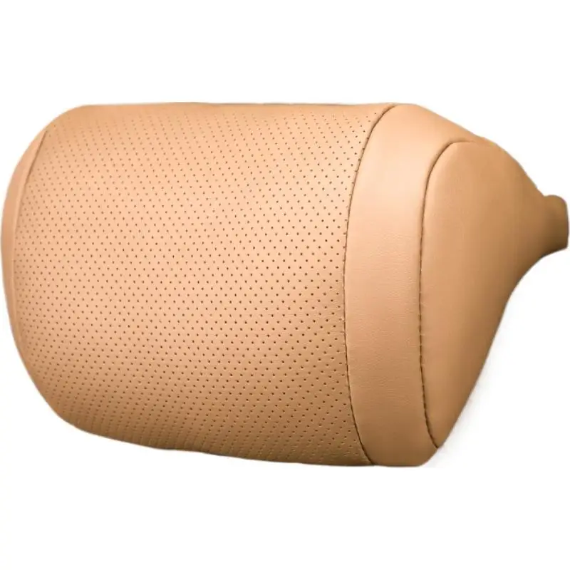 Color: Yellow - Universal Car Seat Headrest Neck Pillow, 3D Ergonomic Travel Neck Rest, Soft Fluffy Comfortable Neck Support, Neck Protection