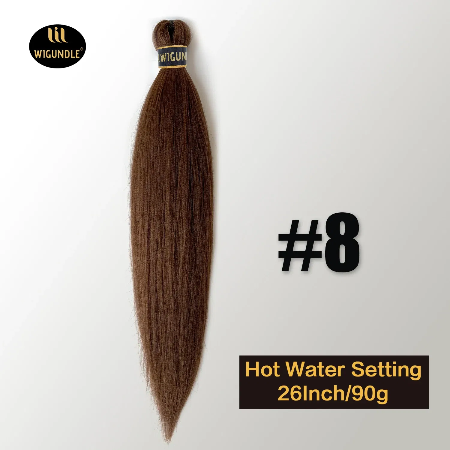Color: Blue, Stretched Length: 26inches, Bulk Buy: 1Pcs/Lot - Kanekalon 26inch Hot Water Set Pre Stretched Jumbo Braiding Hair Box Twist Braids Synthetic Hair Extensions For Women Soft Yaki