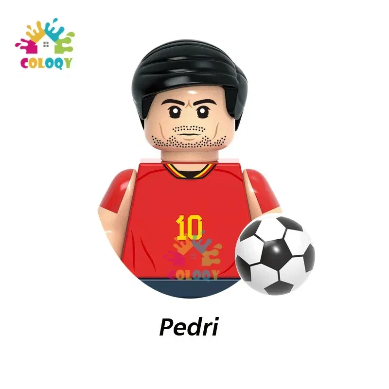 Color: Multicolor, Ships From: CHINA - Kids Toys Football Stars Building Blocks Sport Player Bailey Messi Ronaldo Mini Action Figures Toys For Kids Christmas Gifts
