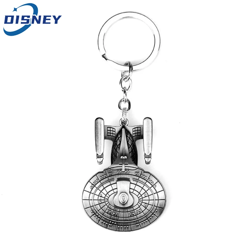 Color: WHITE, Ships From: CHINA - Disney Star Wars Keychain Key Ring Spaceship Darth Vader Robot BB 8 Metal Pendant Cool Movie Jewelry For Men Car Key Chain