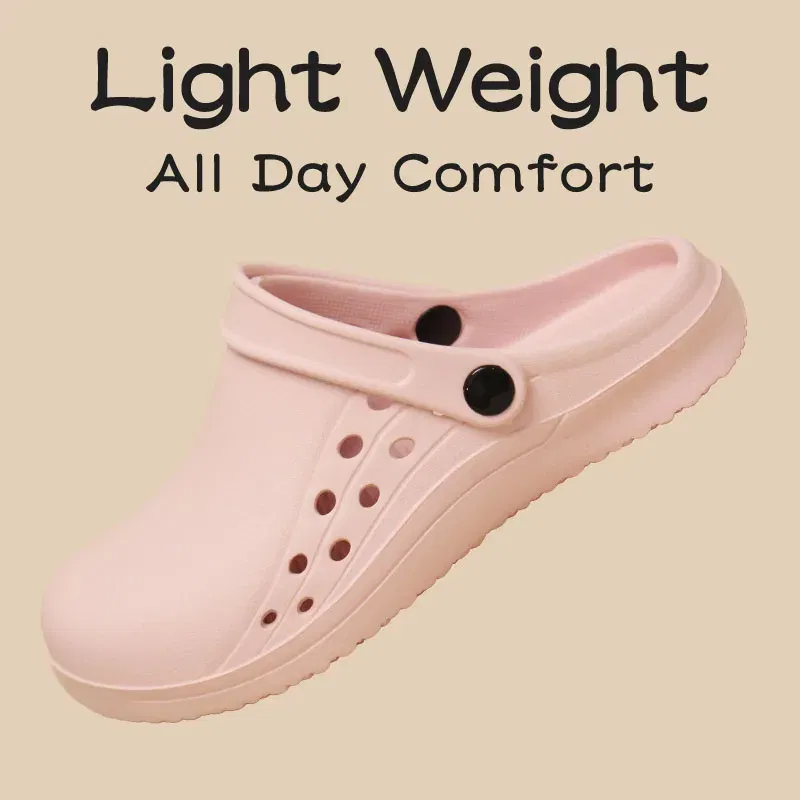 Color: army green, Shoe Size: 34.5 - High Quality Scrub Shoes Non-slip Dentist Nursing Clogs Healthcare Service Work Slippers Soft Operating Room Protective Clogs