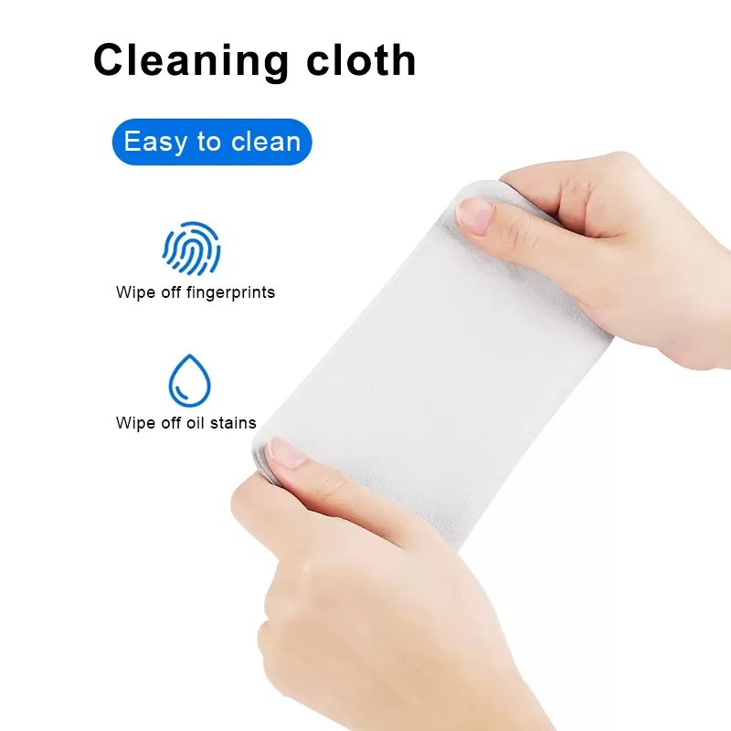 Lightdow 10 pcs Camera Cleaning Cloth Lens Duster Wipes for Canon Fujifilm Nikon Cameras