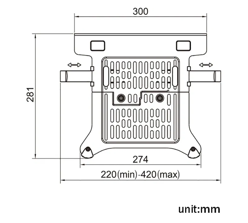 Color: green, Ships From: CHINA - NB FP-2 / Loctek NSC105 Laptop Holder 10.1"-17.3" Notebook Tray For Laptop Size within 17.3 inch Tablet PC Tray