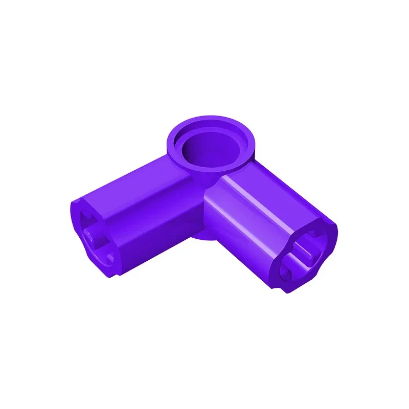 Color: Dark Khaki - Gobricks GDS-921 Technical, Axle and Pin Connector Angled #6 - 90 degrees compatible with lego 32014 pieces of children's DIY