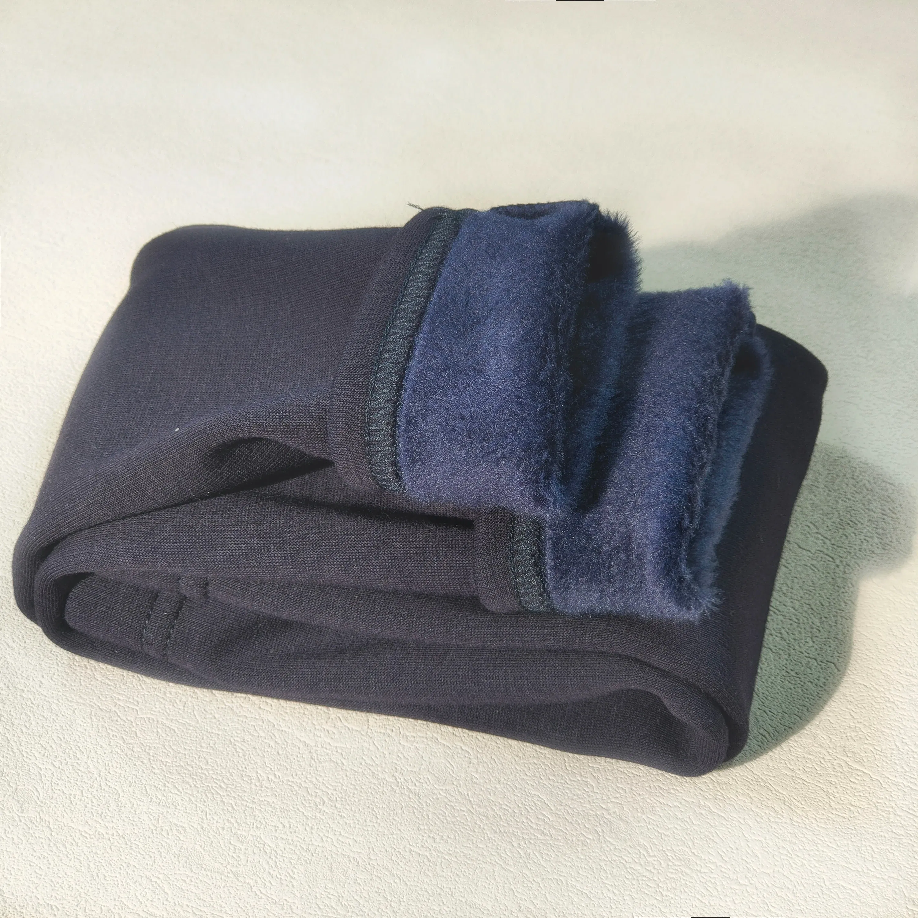 Color: Beige, Kid Size: 5T - 2024 Girls' Pants Children's Winter Thickened Warm Pants Warm Elastic Pink Navy Blue Underpants Boys' Pants