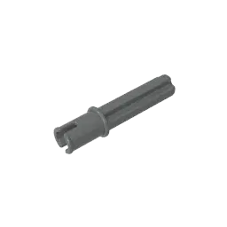 Color: green - Gobricks GDS-90189 Technical Axle 2L with Pin without Friction Ridges compatible with lego 65249 Assembles Building Blocks