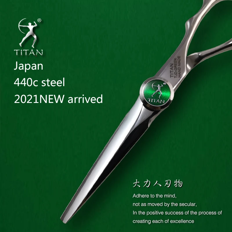 Color: Black - Titan Hairdressing Scissors 6 Inch Hair Scissors Professional Barber Scissors Cutting Thinning Styling Tool Hairdressing Shear