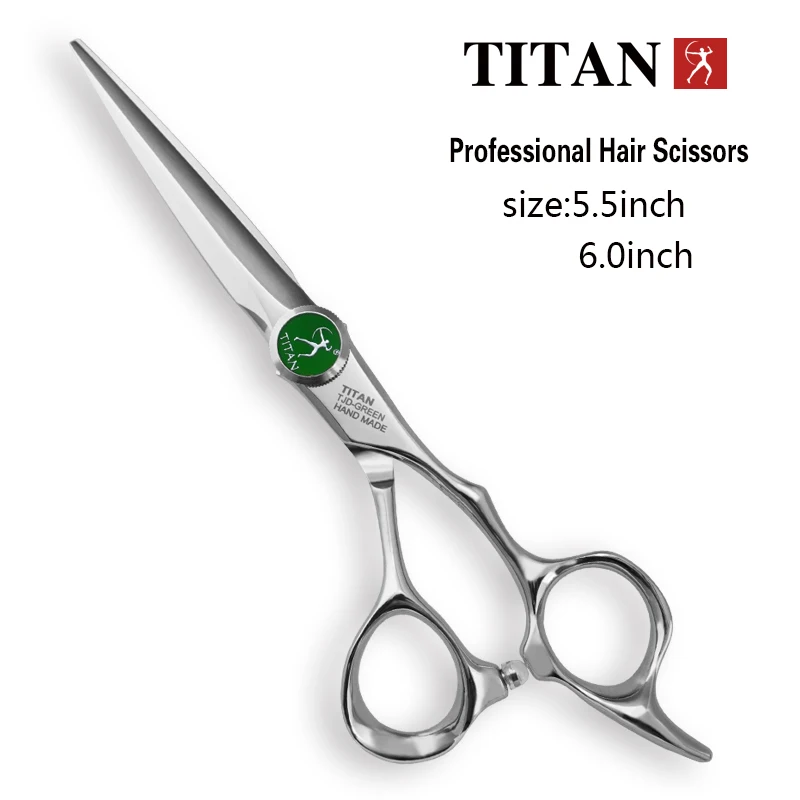 Color: Black - Titan Hairdressing Scissors 6 Inch Hair Scissors Professional Barber Scissors Cutting Thinning Styling Tool Hairdressing Shear