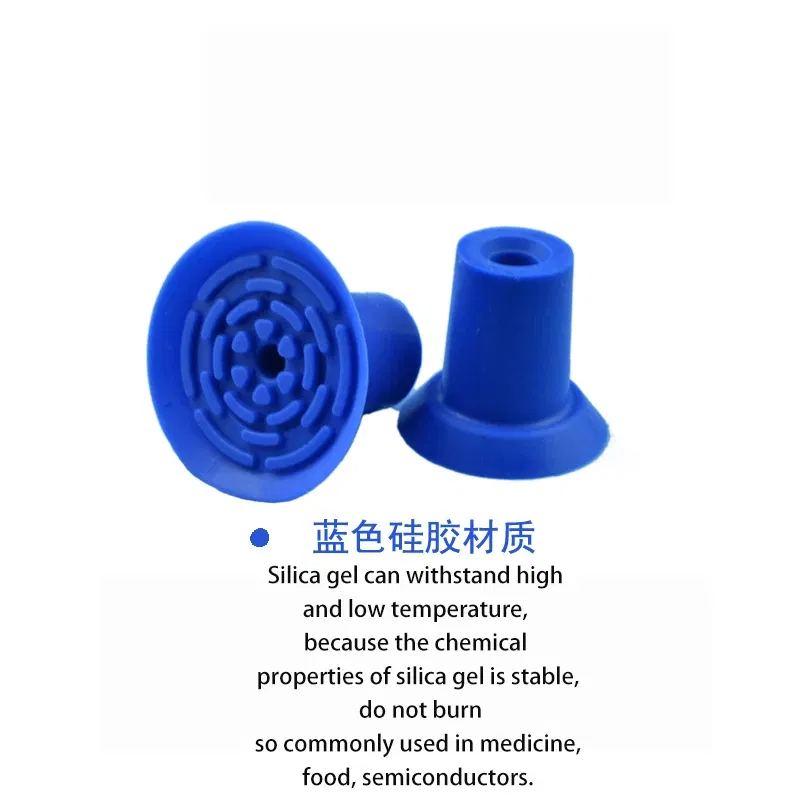 Color: Red - 1pcs Manipulator Industrial Strong Film Plastic Bag PE Suction Cup Vacuum Nozzle Vacuum Pad F18 F26 F33