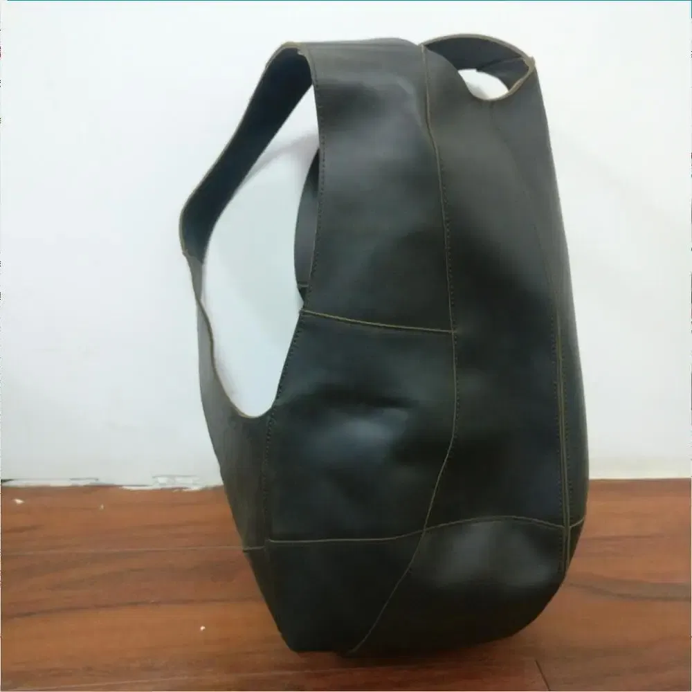 Color: Gold, Size: 15 inches, Ships From: CHINA - 2108 Man Woman Backpack Genuine Leather Shoulder Anti-theft Back Zipper Ipad Phone Pocket Pouch Business Travel Mochila Gifts