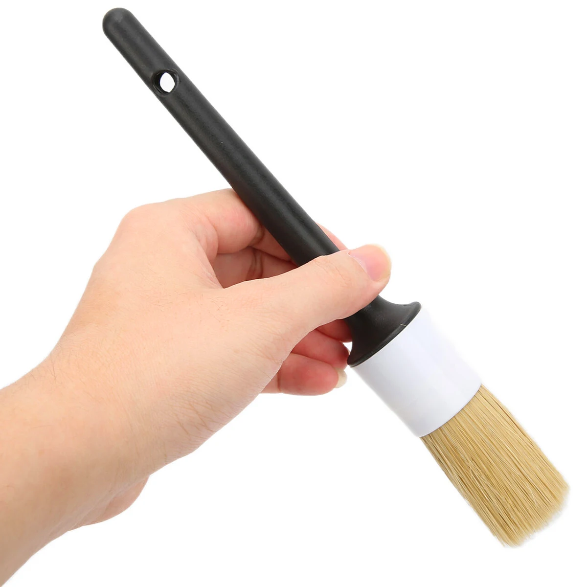 Color: Blue - Car Detailing Brush Set Car Cleaning Brushes Sponges Towels for Car Air Vents Rim Cleaning Dirt Dust Clean Tool Wash Accessories