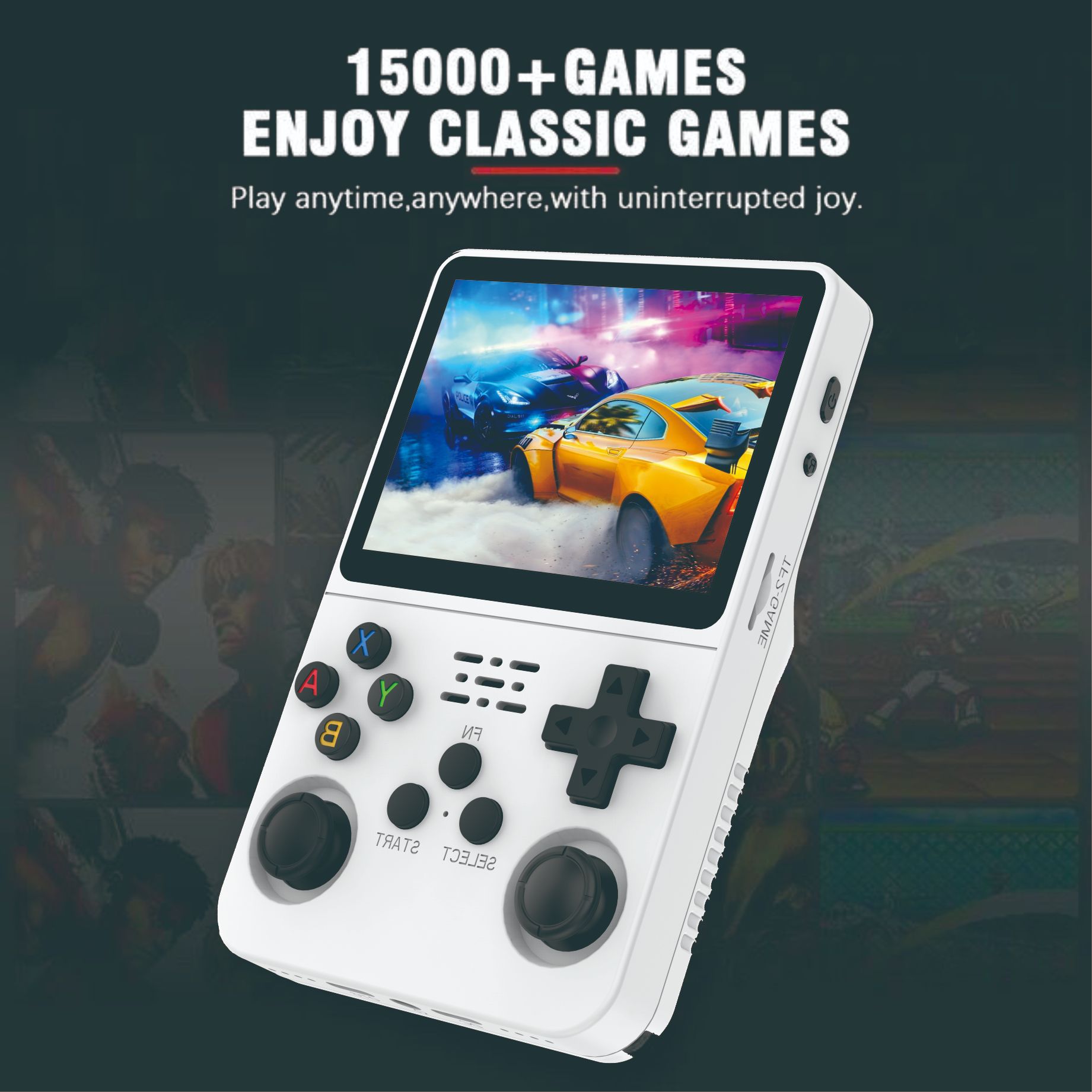 Color: Ironwood - R36S Retro Handheld Video Game Console Linux System 3.5 Inch IPS Screen Portable Pocket Video Player 128GB Games Boy Gift