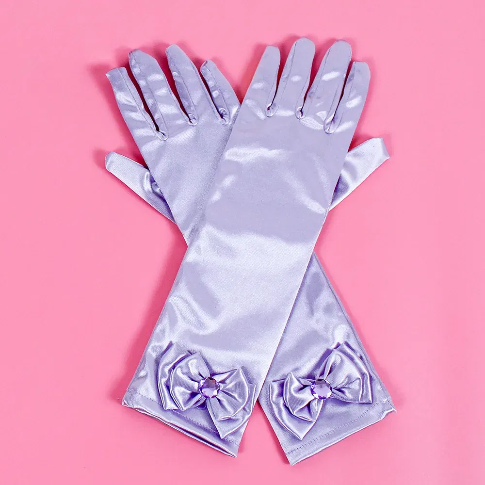 Color: MULTI - Pincess Anna Elsa Cosply Accessories Crown Magic Wand Necklace Wig Gloves Frozen Snow White Belle Cinderella Princess Role Play