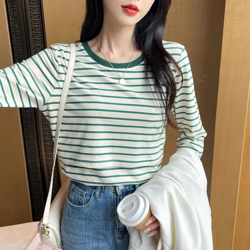 Color: black, Maternity Size: M - Striped Cotton Maternity Nursing Tees Casual Long Sleeve Breastfeeding T Shirts For Pregnant Women After Delivery Lacation Tops