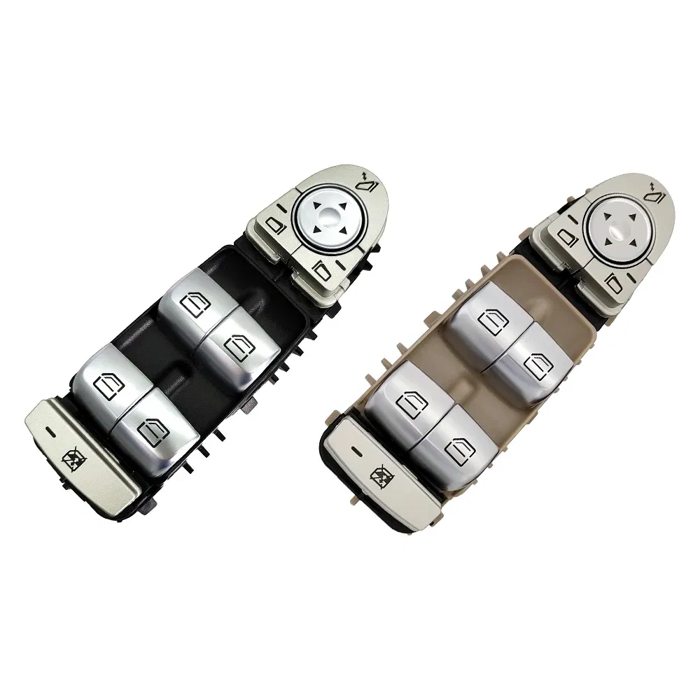 Color: Blue, Ships From: CHINA - For Benz W205 W253 W213 Car Electric Power Master Window Switch For Mercedes C E GLC Class 2015-2021 C200 E260 E300 2059056811