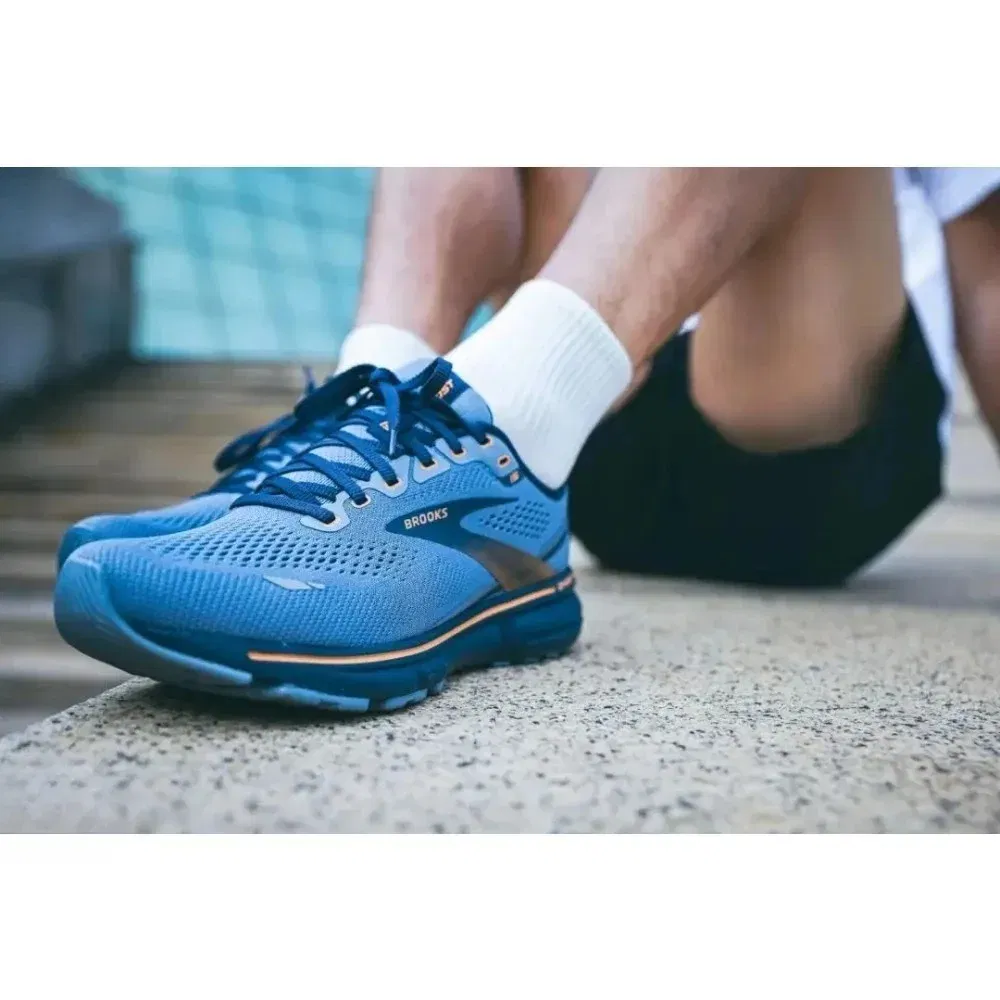 Color: Khaki, Shoe Size: 41 - Brooks Ghost 15 Neutral Running & Walking Shoe Men?™s & Women?™s Casual Sneakers Original