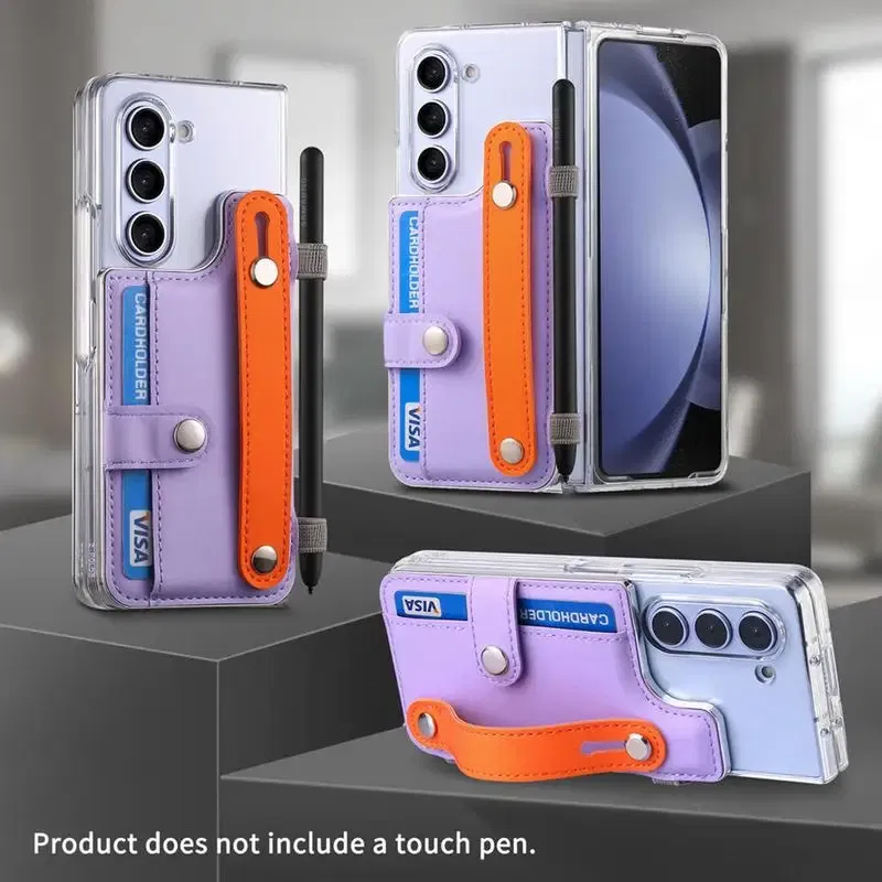 Color: green, Ships From: CHINA - Card Holder For Back Of Phone Universal Card Holder For Phone Case Multifunctional Phone Wallet Attachment With Pen Clip For All