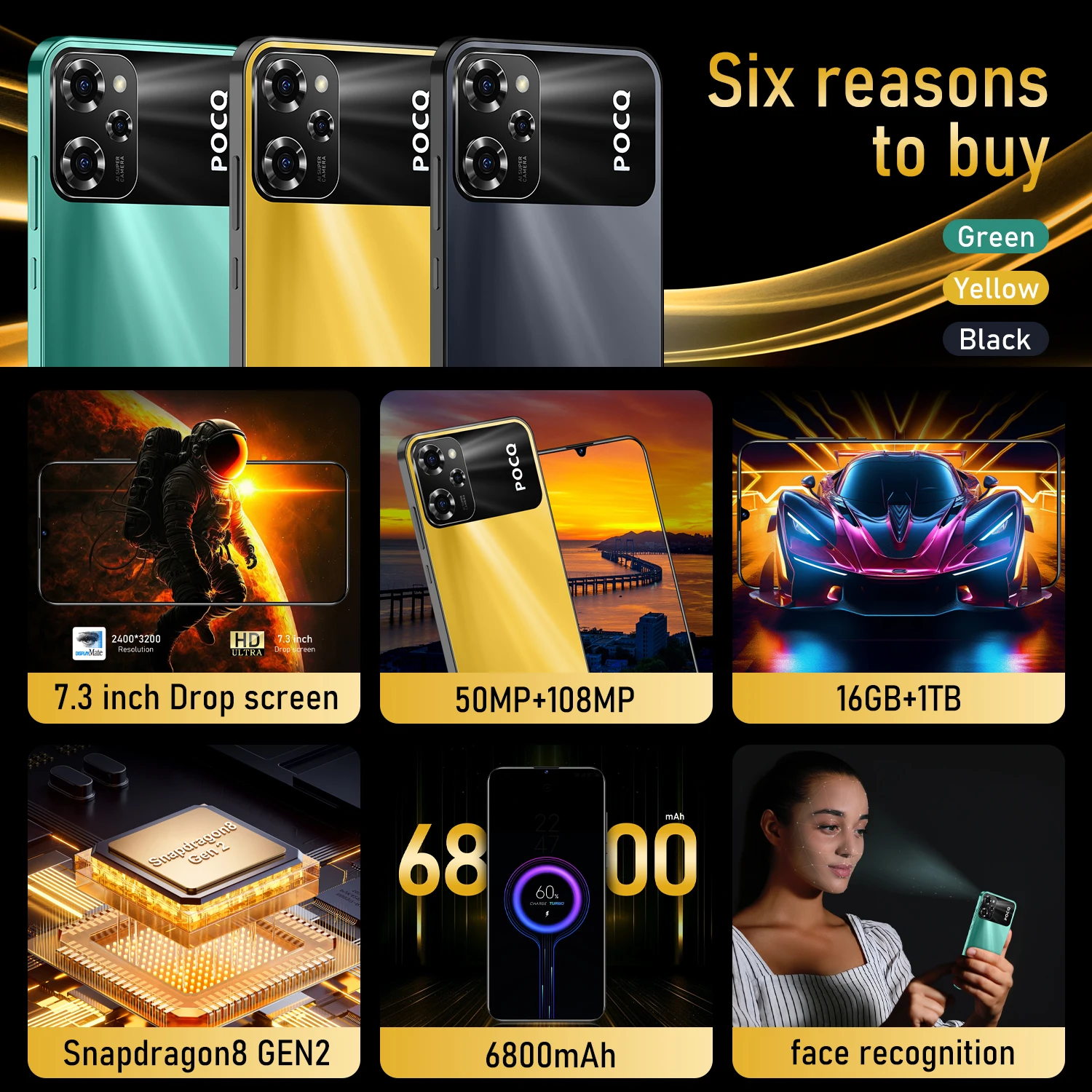 Color: Dark Grey, Bundle: Bundle 20 - 2025 HOT X5 Pro Smartphone Global Version Snapdragon 8 Gen 3 72MP+108MP Cellphone Android Unlocked Mobile Phone Celular Nfc