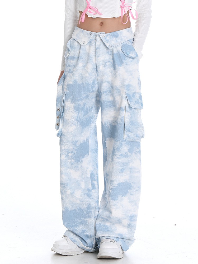 High Waist Straight Wide Leg Overalls for Stylish Women