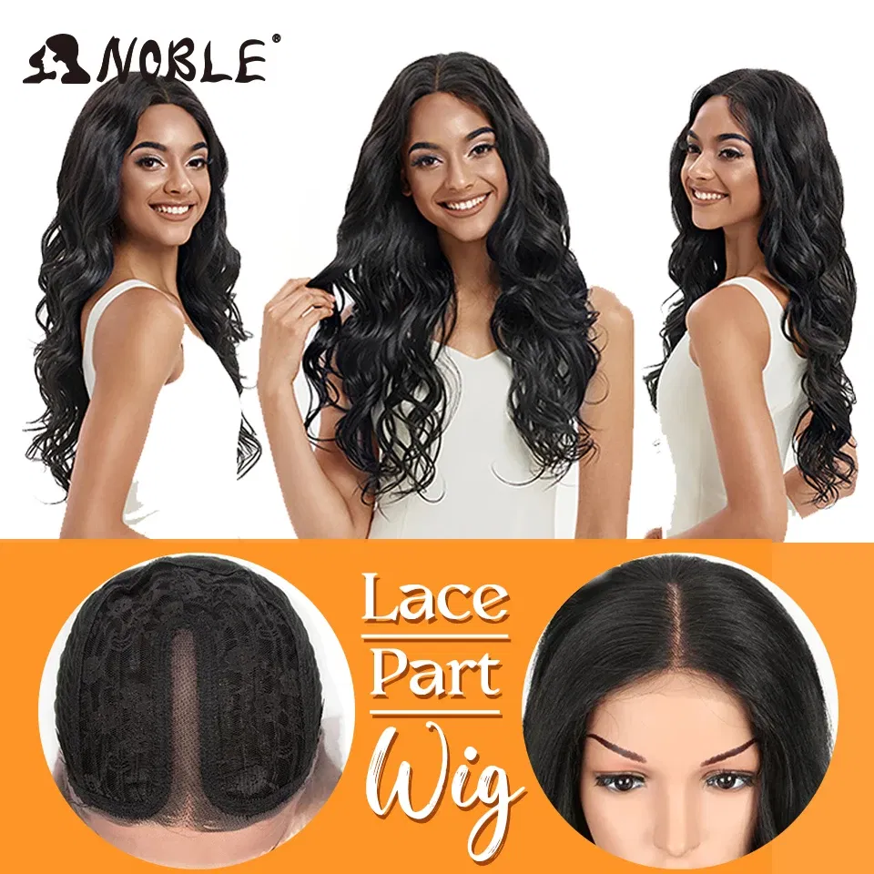 Noble Synthetic Lace Front Wig 26 Inch 13x7 Long Wavy Full Lace Front Wig 30Inch Lace Part Wig Blonde Wigs For Women Lace Wig