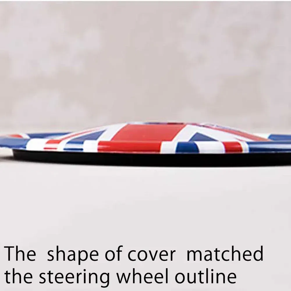 Color Name: RED - Steering Wheel Decal Graphics Cover Smooth Surface For Mini Cooper Clubman Countryman F54 F55 F56 F60 R55 R56 R57 R60