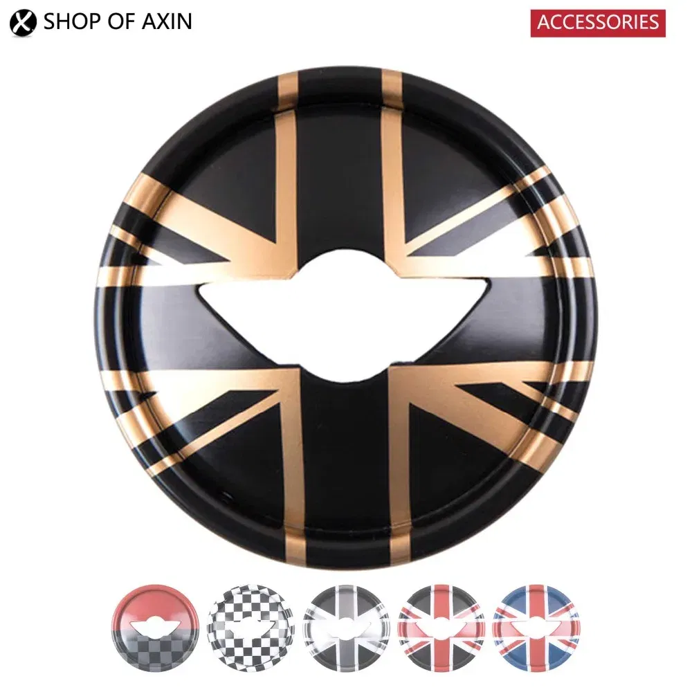 Color Name: RED - Steering Wheel Decal Graphics Cover Smooth Surface For Mini Cooper Clubman Countryman F54 F55 F56 F60 R55 R56 R57 R60