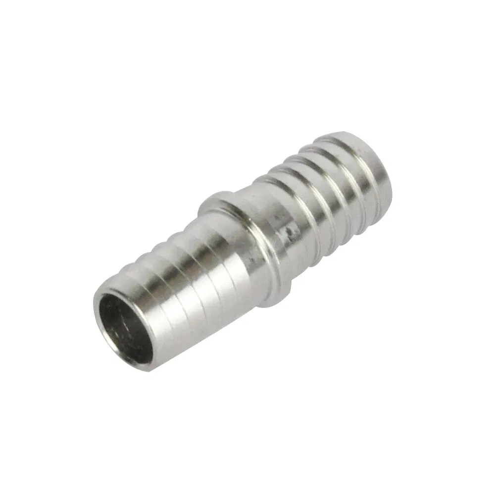 KegLand Stainless Joiner - 8mm Barb (3/8" Inch)