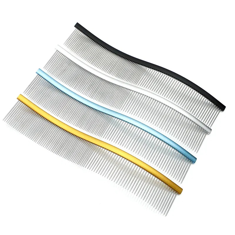 Color: Black - S-26 Feather light Swirl Comb Dog cobra-shaped comb ?”브라 모?–‘ ?— Peinado para mascotas ? ?°с?‡?µск?° в ?„орм?µ ко?±р?‹ Buy 10 get 1 free