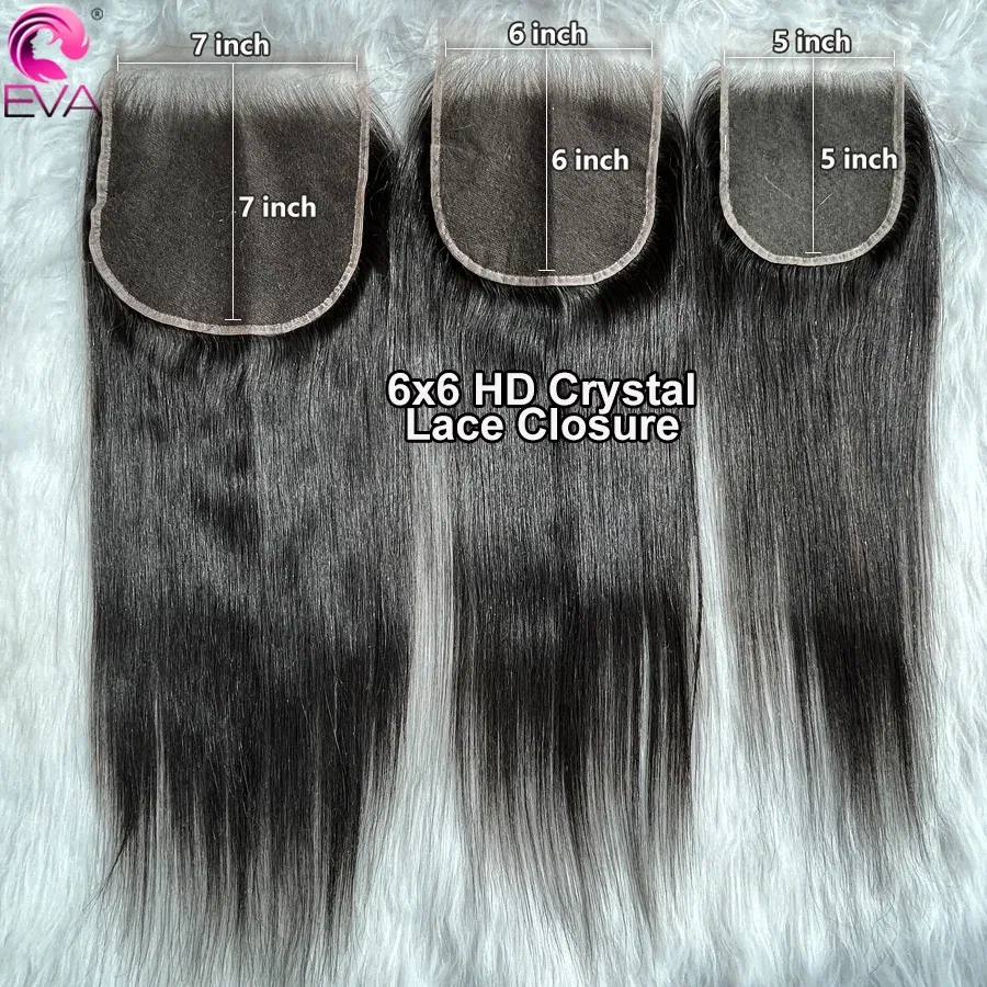 Color: Red, Material Grade: Remy Hair, Stretched Length: 14inches - Eva 5x5 Hd Lace Closure Straight 13x4 Lace Frontal Closure Hand Tied Human Hair Closures Free Part Hd Lace Closure Pre Plucked