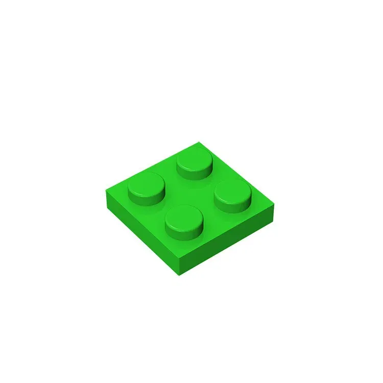 Color: Dark Blue - 20Pcs MOC Parts 3022 94148 Plate 2 x 2 Compatible Bricks DIY Assmble Building Blocks Particle Kid Puzzle Brain Toy Birthday Gif
