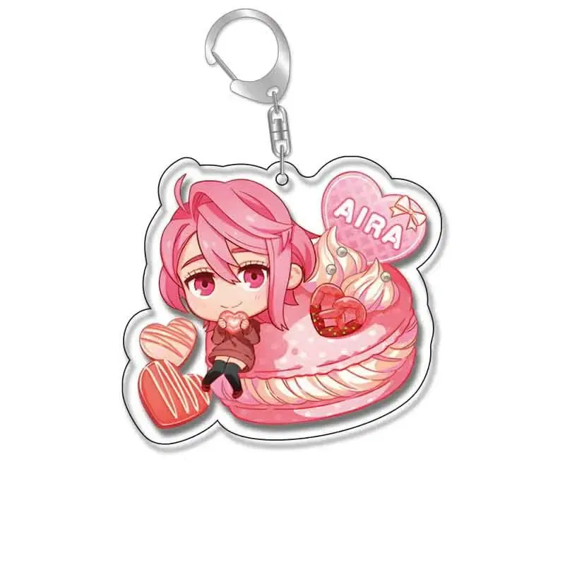 Color: Brown - Anime Dandadan Momocute Cartoon Key Ring Keychain Jewelry Girl Pendant Fashion Children Gift Accessories Bag Charms Acrylic