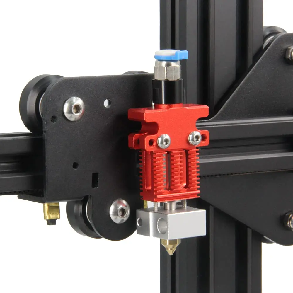 Color: Gold - CR-6 SE 3D Printer Extruder Hotend Kit All Metal Extrusion Assembled Extruder 3D Printer Parts for Creality CR-6 SE 3D Printer