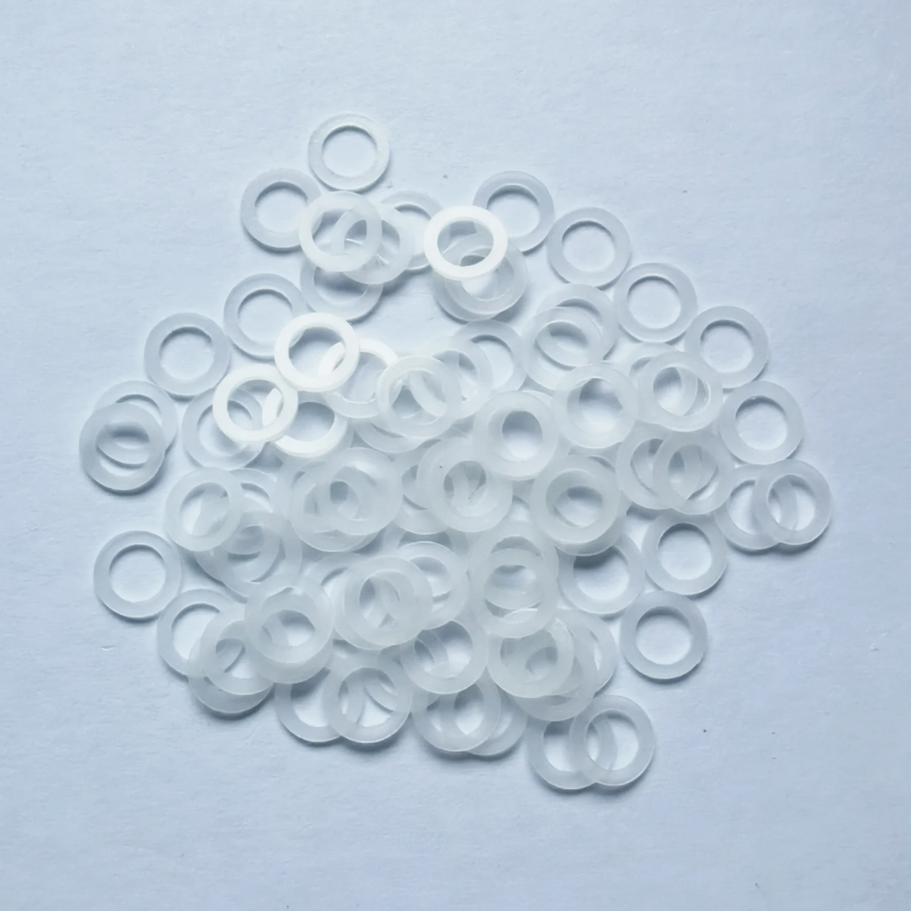 Size: L - 6*4mm 7*4mm 7*5mm pet hair Scissors parts pvc washers