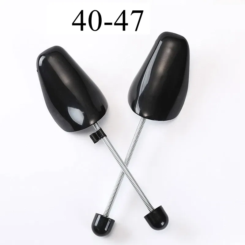 Color: Blue - 1Pair Spring-loaded qualitative shoe stretcher Anti-deformation Inner support Shoes expander Shaping Anti Wrinkle Shoe Lasts