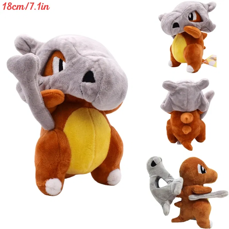 Color: green - Pokemon Shiny Mimikyu Cubone Butterfree Plush Toys Anime Caterpie Shinx Charizard Stuffed Animal Peluche Dolls Birthday Gift Kid