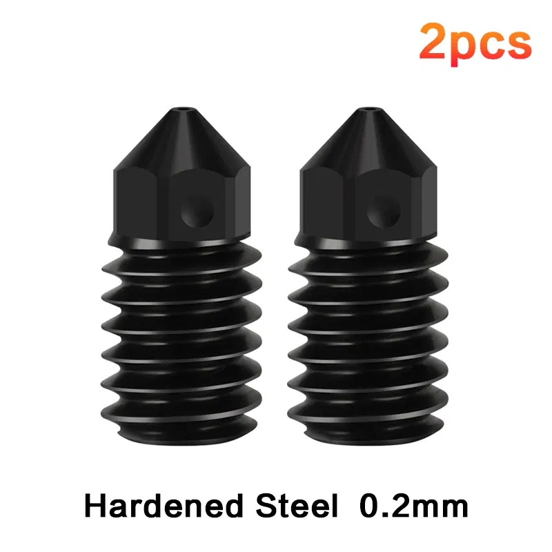Color: GRAY - Hardened Steel Nozzle For Bambu Lab A1 mini Hotend Kit 0.4/0.6/0.8mm Fast Speed Bambulab A1 Hot End Assembly 3D printer part