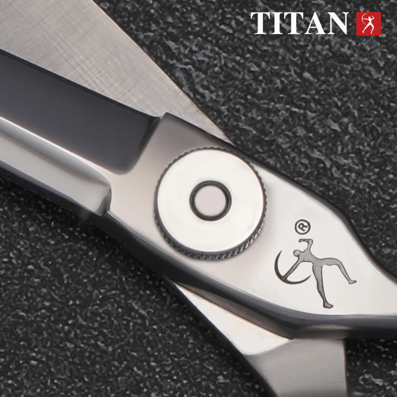 Color: Green - TITAN professional 6 inch hair cut scissors cutting salon scissor barber thinning shears hairdressing scissors