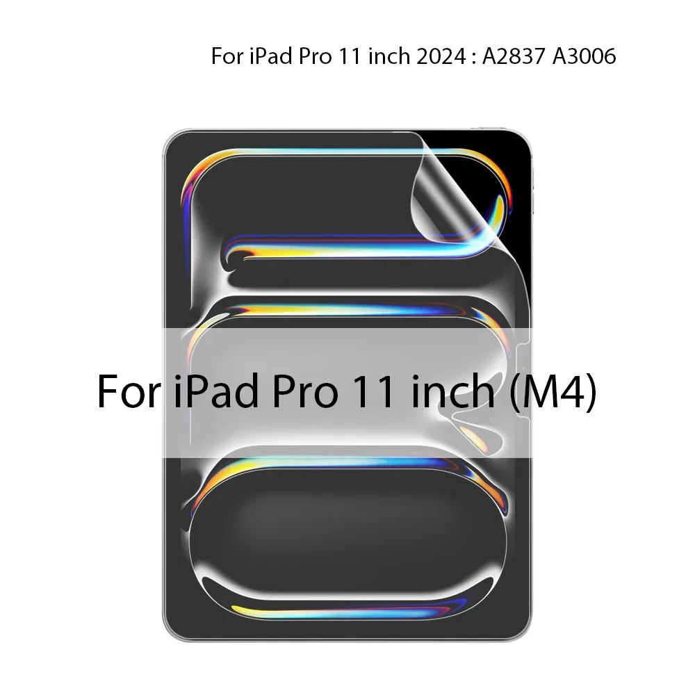 Color: Transparent - Like Paper Film For iPad Pro 13 11 12.9 6th M4 M2 10 9 9th 10th Generation 10.9 Air 5 4 3 Mini 6 10.2 Screen Protector Paperfeel