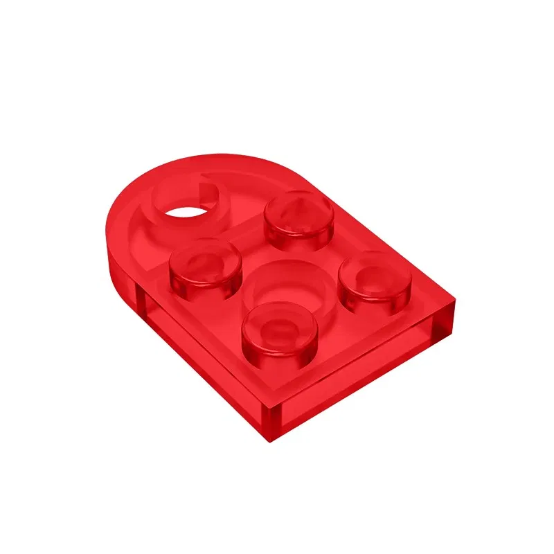 Color: army green - Gobricks 1pcs Moc Bricks Plate Special Parts 3x2 with Hole Compatible with 3176 Assemble Building Block Kids Toys DIY Gift Adult