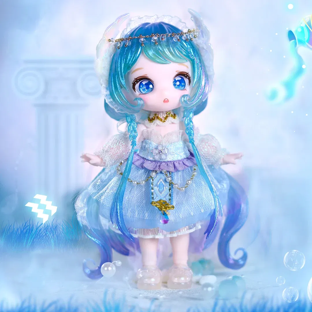Color: Red - ICY DBS Dream Fairy Season 2 Constellation Maytree OB11 Doll BJD collectible Cute Animal 13cm SD Gift
