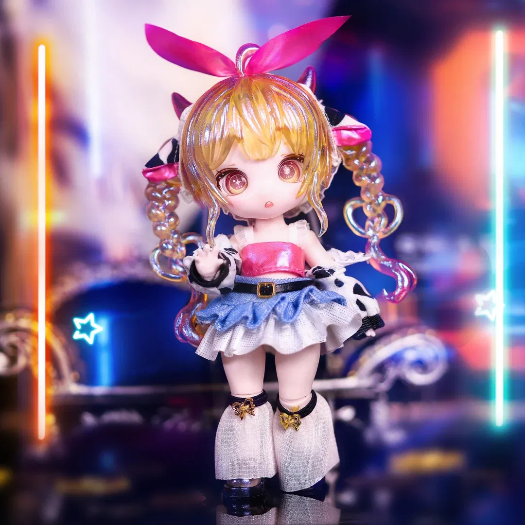 Color: Red - ICY DBS Dream Fairy Season 2 Constellation Maytree OB11 Doll BJD collectible Cute Animal 13cm SD Gift