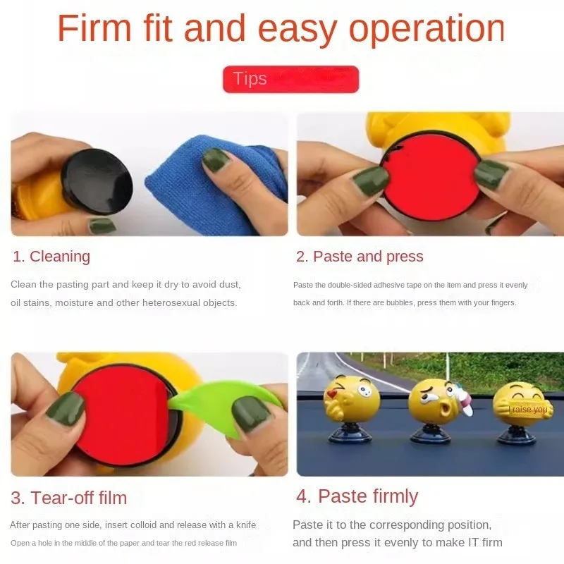 Color: grey - Super Strong VHB Double Sided Tape New Waterproof No Trace Self Adhesive Acrylic Patch Sticky For Home Car Office School