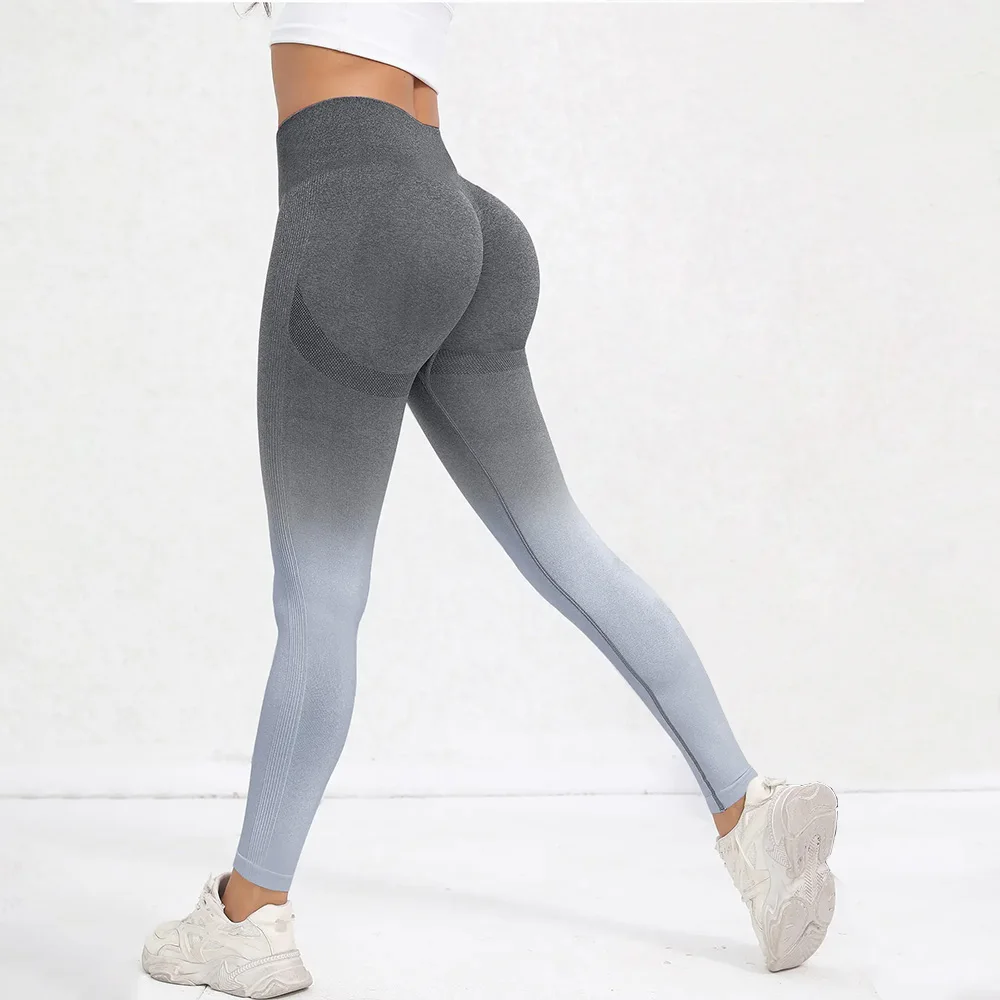 Color: Black, Size: S - Tie Dye Seamless Leggings for Women High Waist Yoga Pants, Scrunch Butt Lifting Elastic Tights