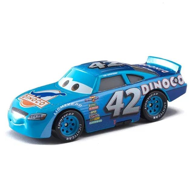 Color: light green - Pixar Cars 3 Temperature-variable Model Disney Lightning Mcqueen Racing Family Mack Uncle Car Toy Boy Girl Children Toys Gift