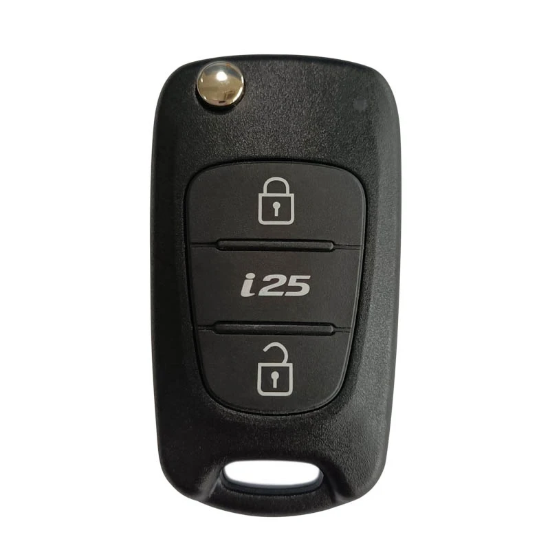 CN020187 Original 2 Button Genuine Key For Hyundai I25 2010 Flip Remote RB-433-EU/GE/AU-TP PN Number HM-T030 PCF7936 Chip 433MHz