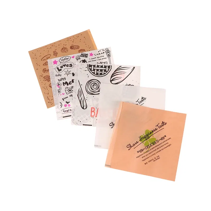 Color: Deep Sapphire, Gift Box Size: Other - 50Pcs 15*14cm Kraft Paper Sandwich Paper Wrap Bags Food Packing Paper Triangle Shape Oil-Proof Doughnut Packing Bag Baking Tools