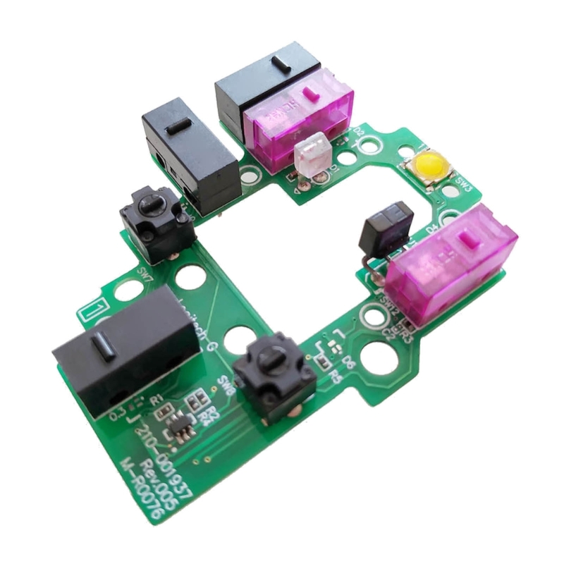 Color: Red - for Logitech G502 Lightspeed Wireless Mouse Repair Parts 8.0 Mouse Upper Motherboard Micro Button Key Board 594A